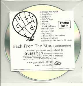 Guessmen - Back From The Bins album cover
