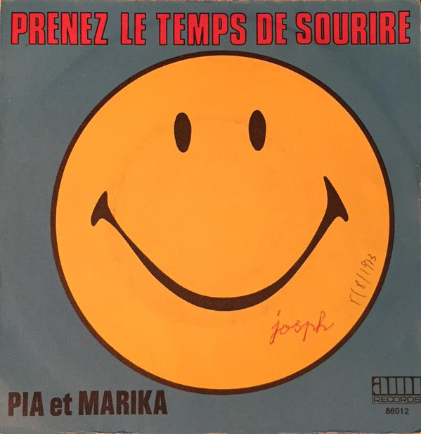 last ned album Pia Et Marika - Prenez Le Temps De Sourire