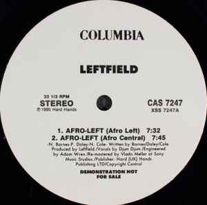 Leftfield - Afro-Left album cover