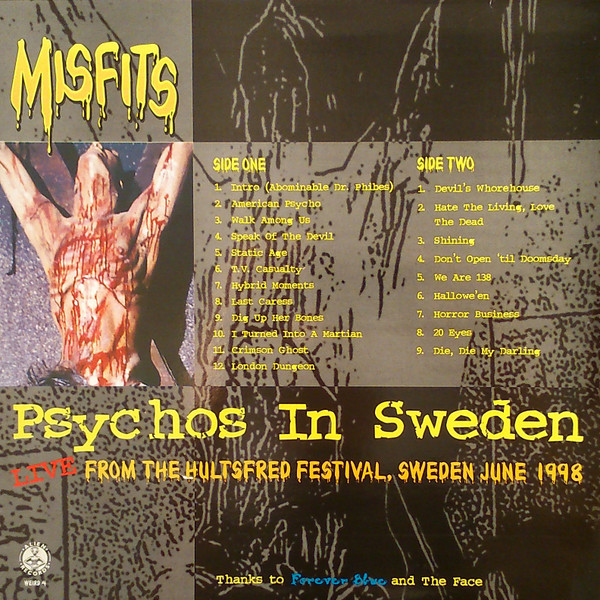 ladda ner album Misfits - Psychos In Sweden