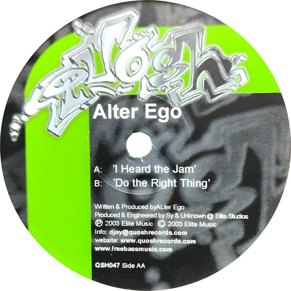 lataa albumi Alter Ego - I Heard The Jam Do The Right Thing