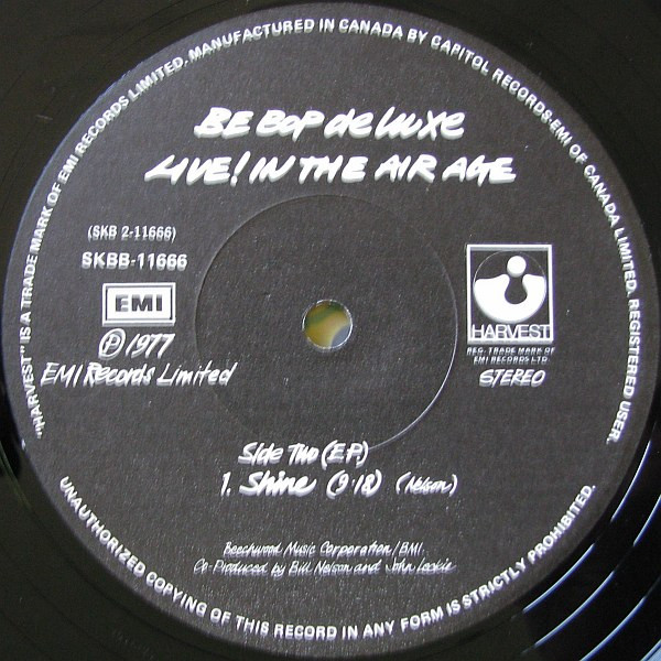 Be Bop Deluxe - Live! In The Air Age | EMI (SKBB-11666) - 6