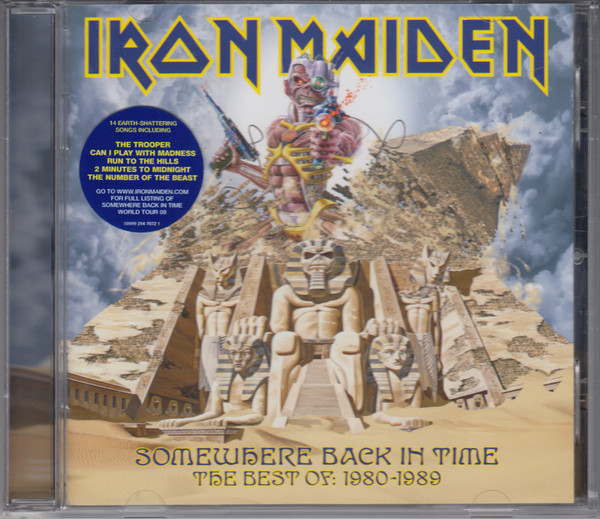 Iron Maiden – Somewhere Back In Time - The Best Of: 1980-1989 (CD) - Discogs