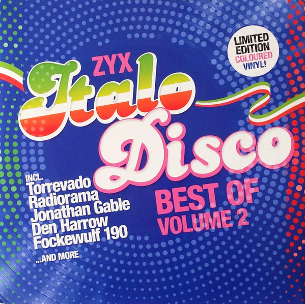 ZYX Italo Disco - Best Of - Volume 2 (2021, Blue Translucent, Vinyl 