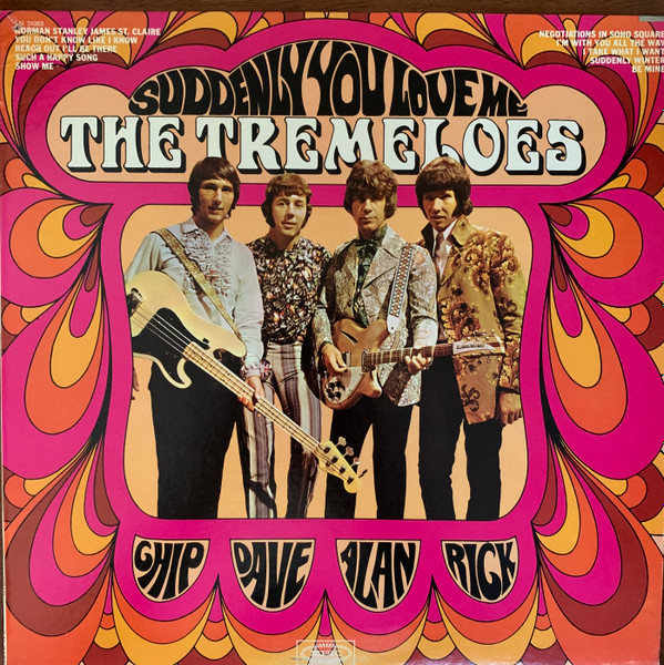 The Tremeloes Suddenly You Love Me 1968 Pitman Pressing Vinyl Discogs