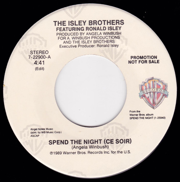 SPEND THE NIGHT (Ce Soir) - Isley Brothers 