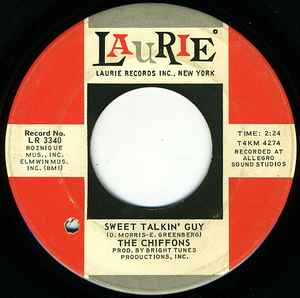 The Chiffons - Sweet Talkin' Guy album cover