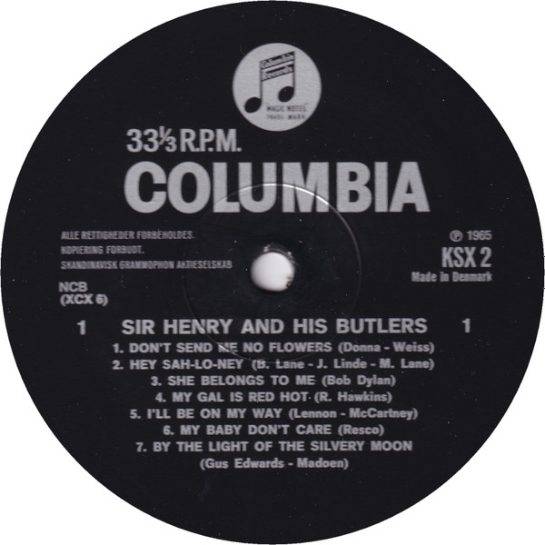 descargar álbum Sir Henry & His Butlers - Sir Henry His Butlers