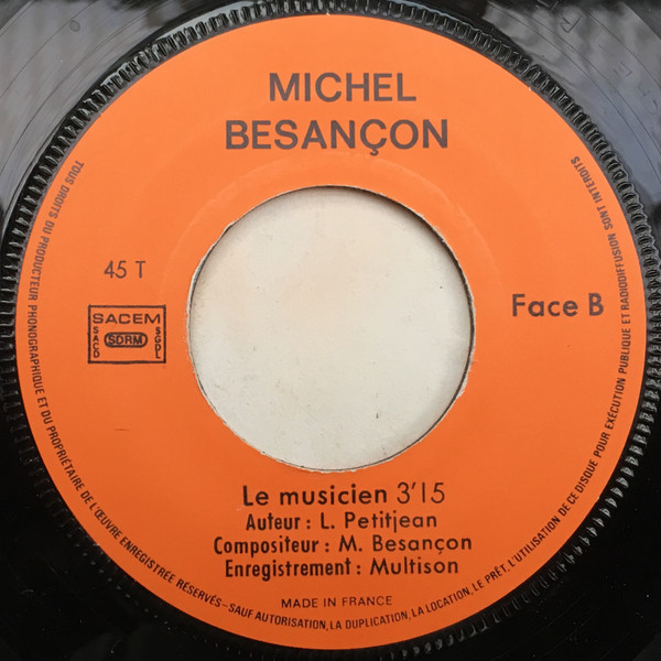 descargar álbum Michel Besançon - Quand Un Enfant SEn Va