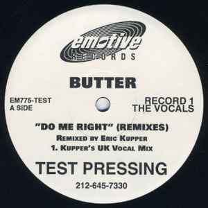 Butter - Do Me Right (The Remixes) album cover