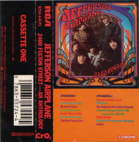 Jefferson Airplane - 2400 Fulton Street | Releases | Discogs