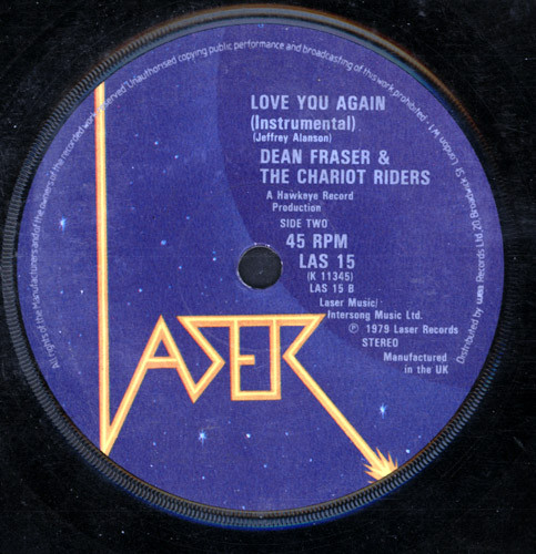 last ned album Derek Harriot Dean Fraser & The Chariot Riders - Born To Love You Love You Again Instrumental