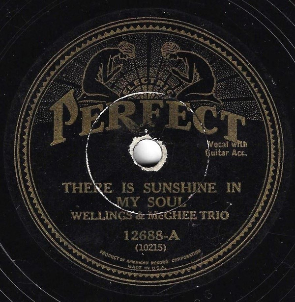 ladda ner album Wellings & McGhee Trio - There Is Sunshine In My Soul The Haven Of Rest