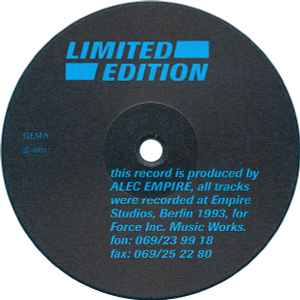 Limited Edition - Alec Empire