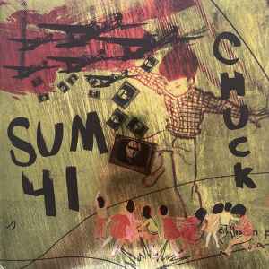 Sum 41 – Chuck (2023, Green Translucent With Red & Grey Splash 