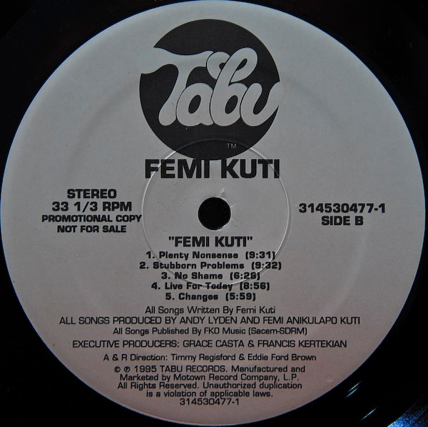 Femi Kuti - Femi Kuti | Releases | Discogs