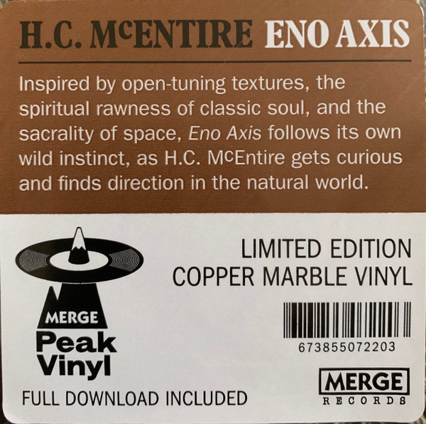 H.C. McEntire - Eno Axis | Merge Records (MRG722) - 10