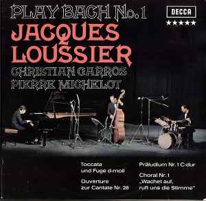 Jacques Loussier - Play Bach No.1 album cover