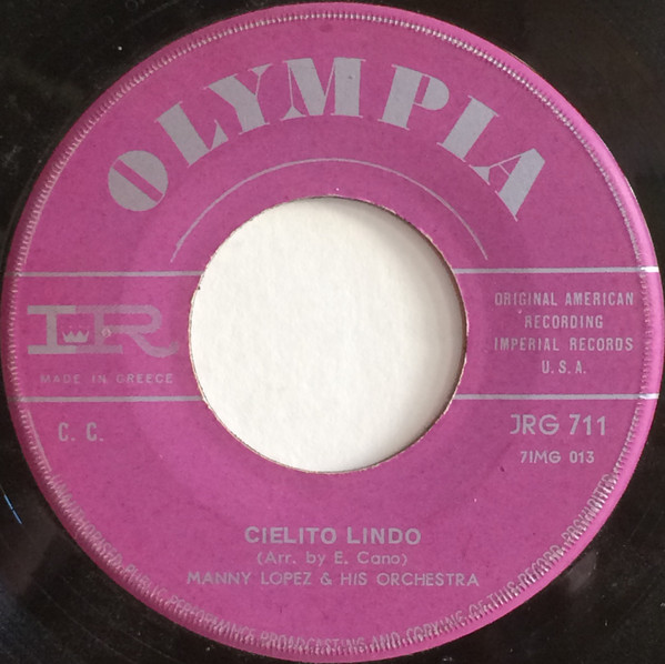 last ned album Manny Lopez & His Orchestra - Cielito Lindo Granada