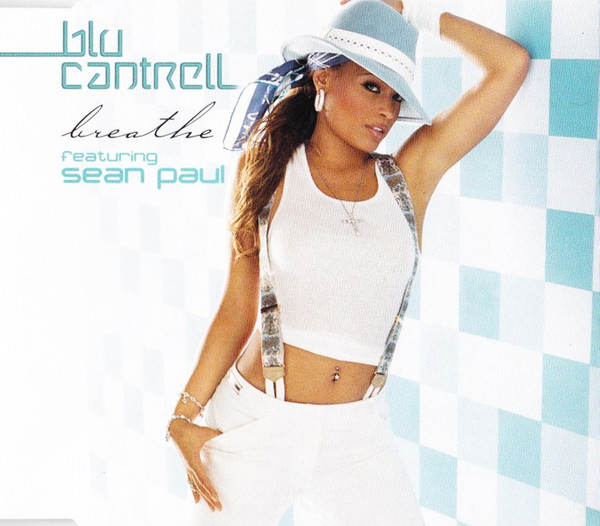 BLU CANTRELL FT SEAN PAUL BREATHE H1 3 Track CD Single Picture Sleeve BMG 