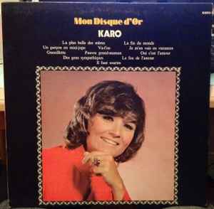 Karo (3) - Mon Disque D'Or album cover