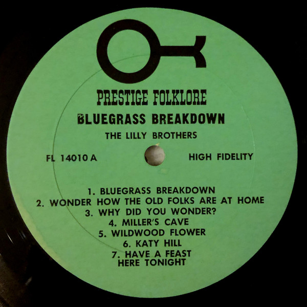 lataa albumi Lilly Brothers - Bluegrass Breakdown