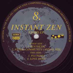 Instant Zen - Fjord EP album cover
