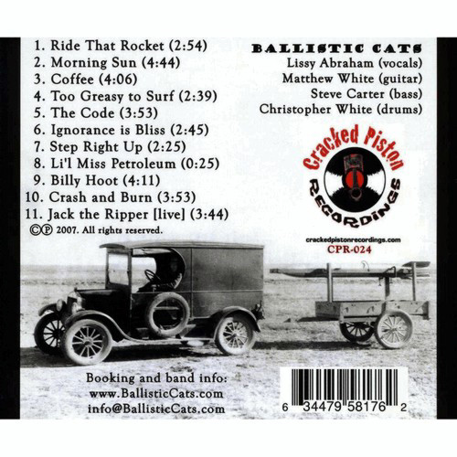 Album herunterladen The Ballistic Cats - Ride That Rocket