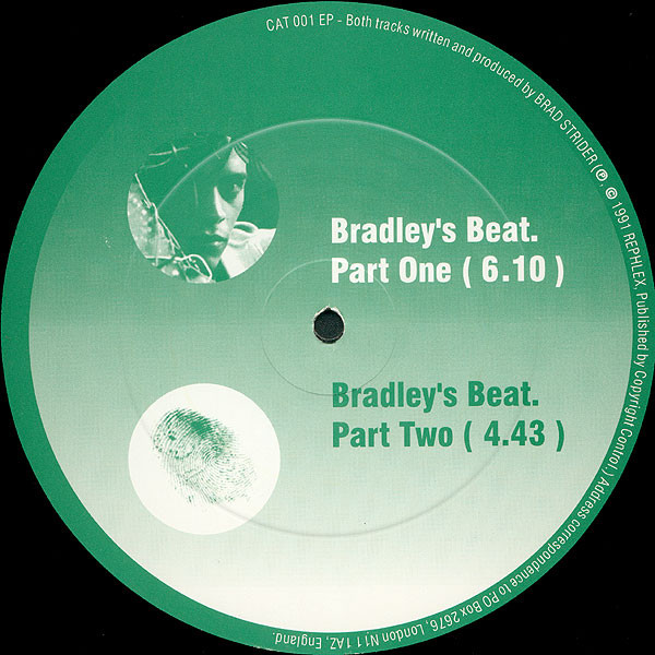 Brad Strider – Bradley's Beat (1995, Vinyl) - Discogs
