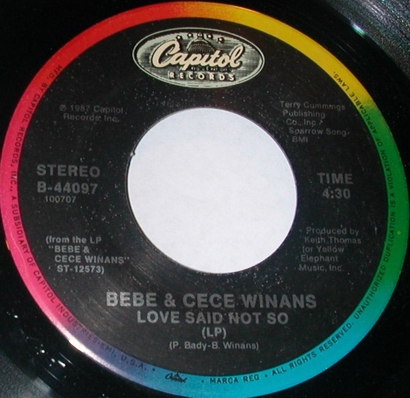 descargar álbum Bebe & Cece Winans - Love Said Not So