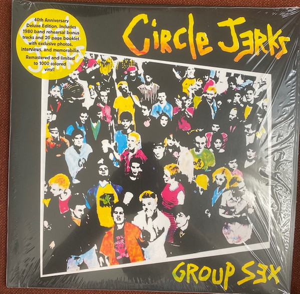 Circle Jerks Group Sex 2020 Yellow Blue And Pink [tri Color] Vinyl Discogs