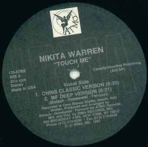 Nikita Warren - Touch Me album cover