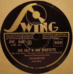 Geo Daly Et Son Quartet - Odalisque / Sunkiss album cover