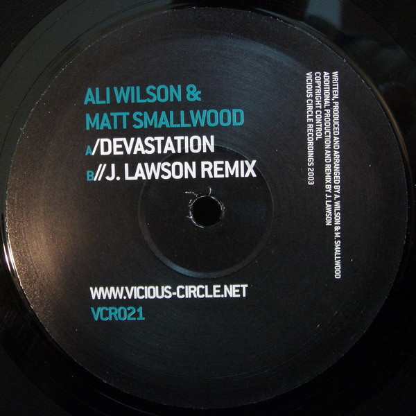 last ned album Ali Wilson & Matt Smallwood - Devastation