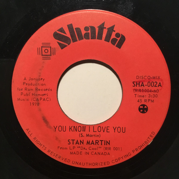 lataa albumi Stan Martin - You Know I Love You