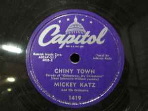 Mickey Katz And His Orchestra - Gehakte Mambo / Chiny Town album cover