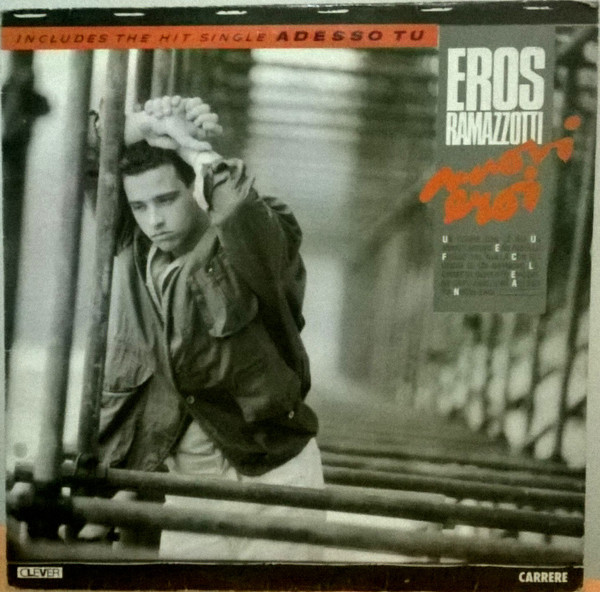 Eros Ramazzotti Helden Von Heute Spain Vinyl LP 12 " 33 Hispavox 1986 