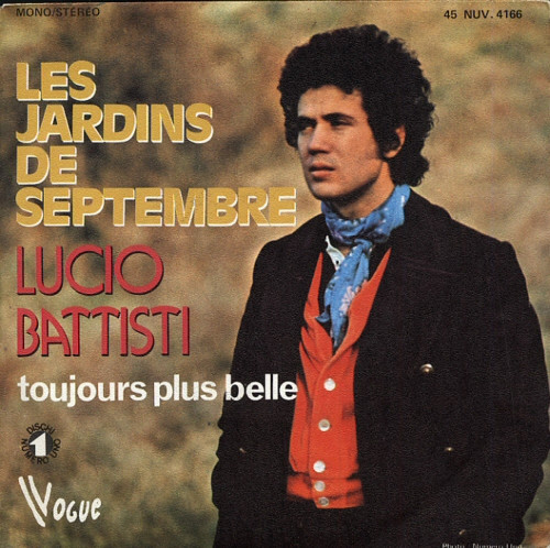 Lucio Battisti – Les Jardins De Septembre (1972, Vinyl) - Discogs