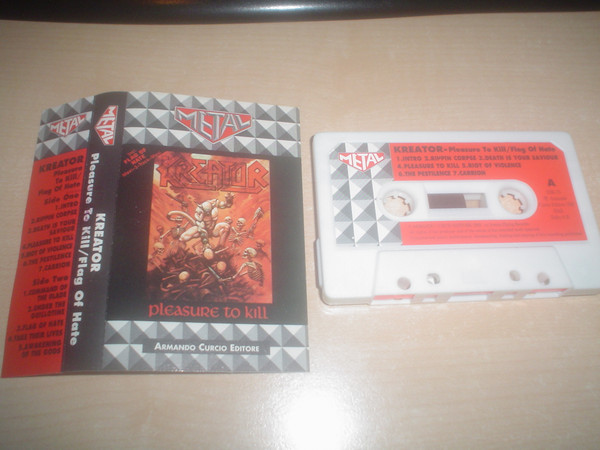 Kreator – Pleasure To Kill / Flag Of Hate (1992, Cassette) - Discogs