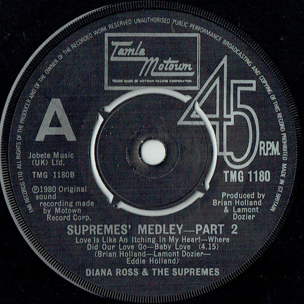 Album herunterladen Diana Ross & The Supremes - Supremes Medley