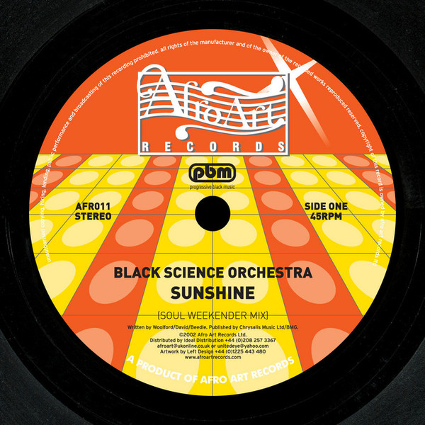 Black Science Orchestra – Sunshine (2002, Vinyl) - Discogs