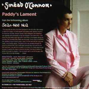 Paddy's Lament - Sinéad O'Connor