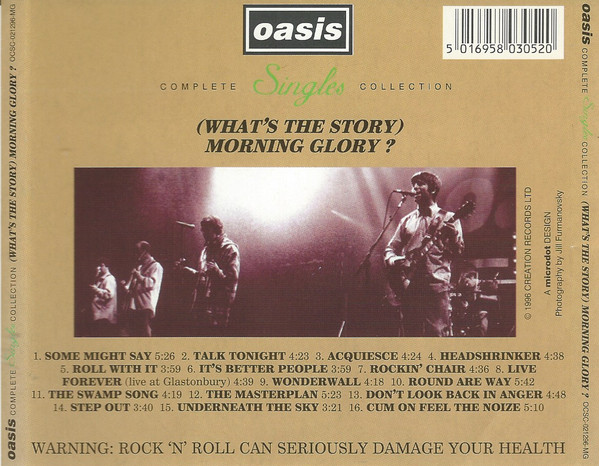 Album herunterladen Oasis - Whats The Story Morning Glory Complete Singles Collection