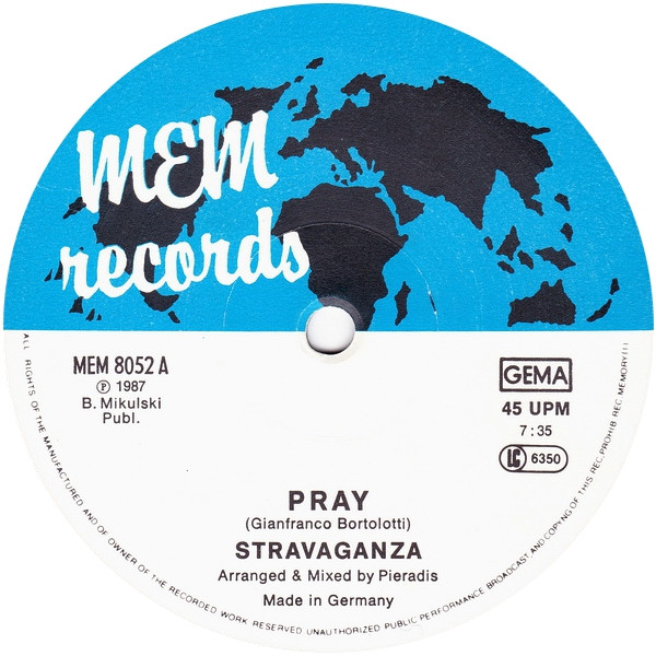 Album herunterladen Stravaganza - Pray