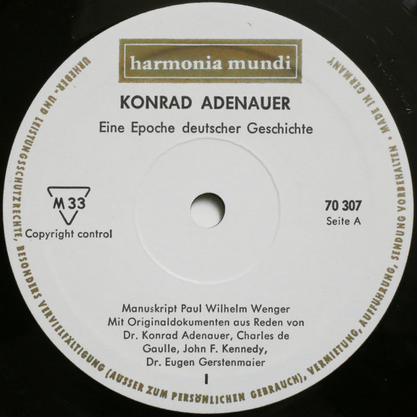 descargar álbum Konrad Adenauer - Eine Epoche Deutscher Geschichte