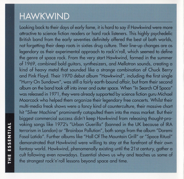 Album herunterladen Hawkwind - The Essential