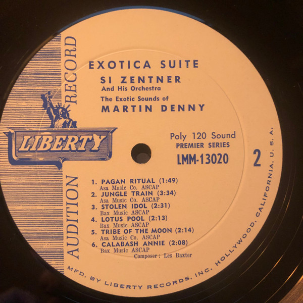 Album herunterladen Si Zentner And His Orchestra Martin Denny - Exotica Suite