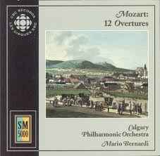 Mario Bernardi (2) - Mozart: 12 Overtures album cover