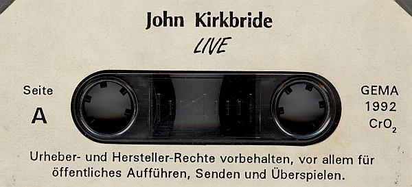 baixar álbum John Kirkbride - John Kirkbride Live