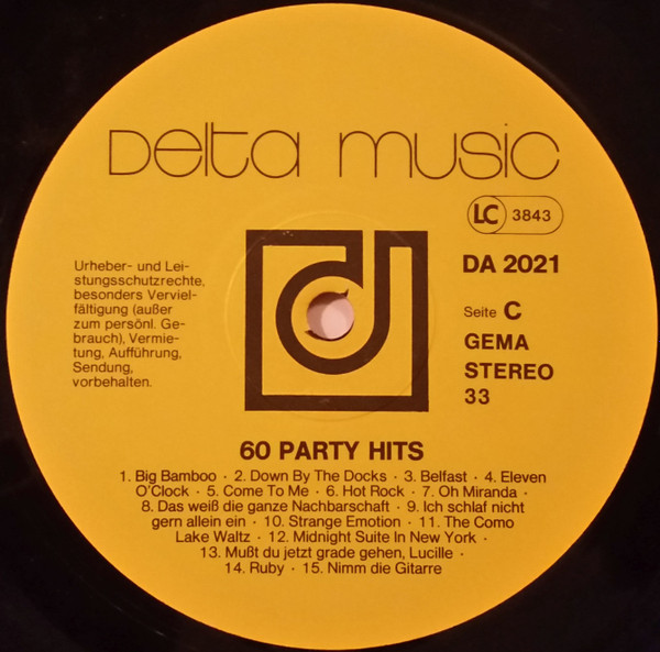 last ned album Various - Super Party Tops 60 Party Hits